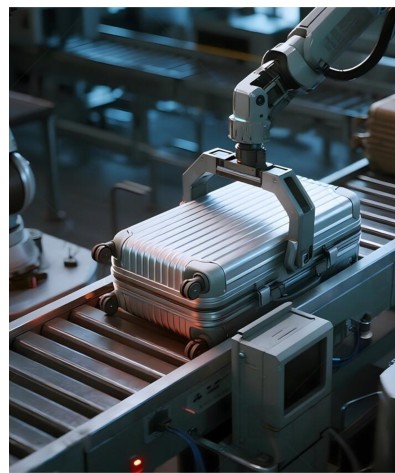 Robotic arm on the Kaiwei automated production line